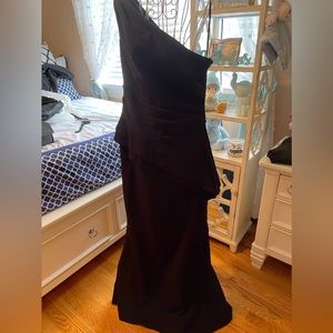 Women’s one shoulder Ralph Lauren gown